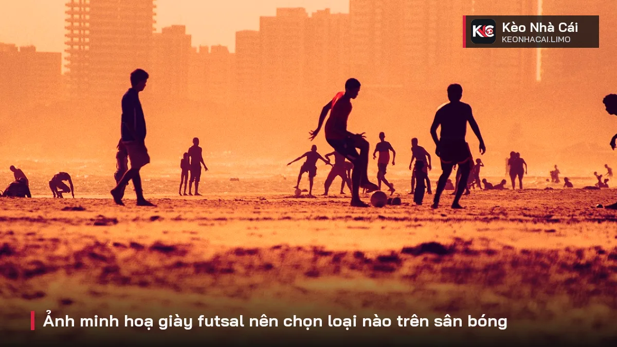 Ảnh minh hoạ giày futsal nên chọn loại nào trên sân bóng