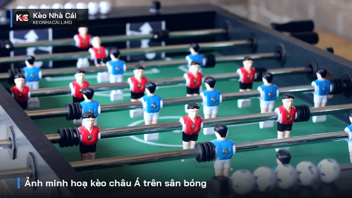 Ảnh minh hoạ kèo châu Á trên sân bóng