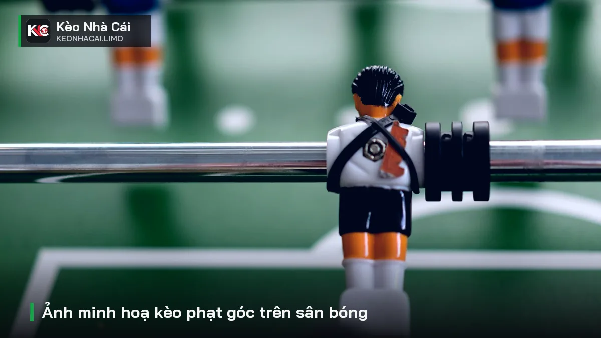 Ảnh minh hoạ kèo phạt góc trên sân bóng