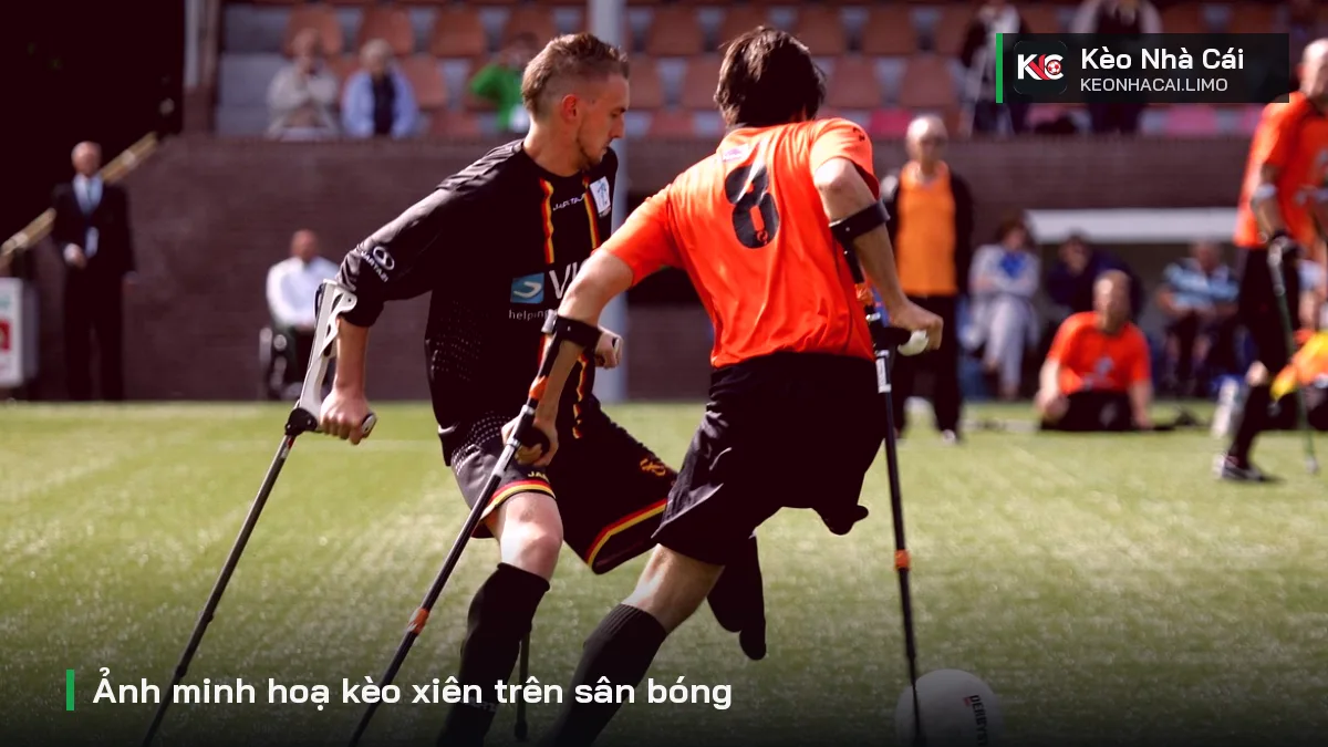 Ảnh minh hoạ kèo xiên trên sân bóng