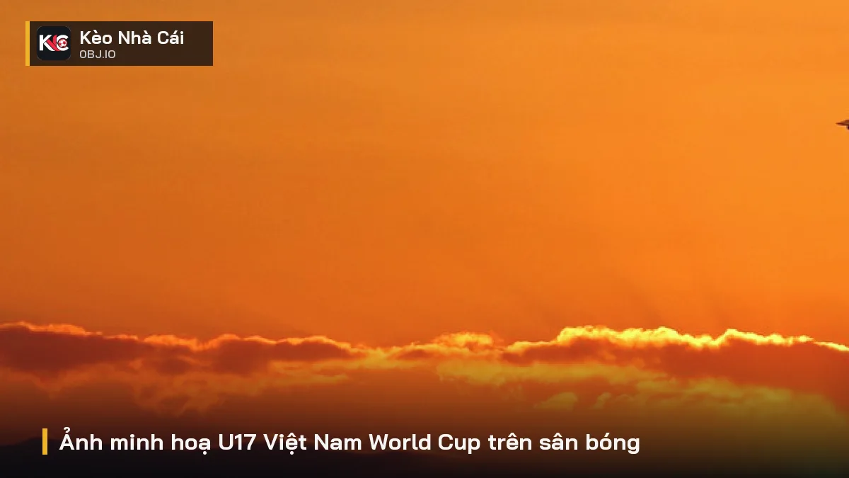 Ảnh minh hoạ U17 Việt Nam World Cup trên sân bóng