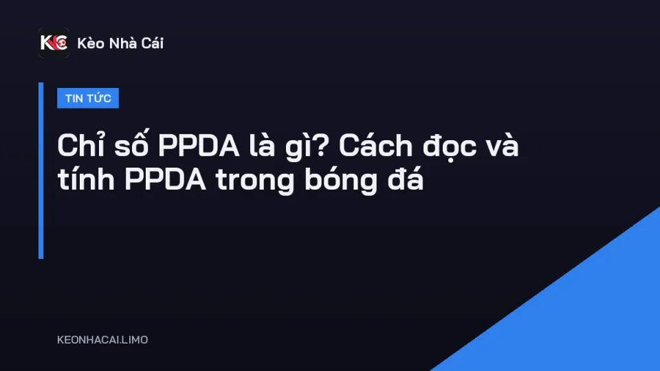 Cầu thủ ép sát đối phương minh họa chỉ số PPDA đo cường độ pressing