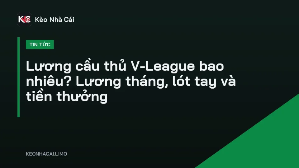 Cầu thủ V-League thi đấu trên sân, minh hoạ chủ đề lương cầu thủ V-League