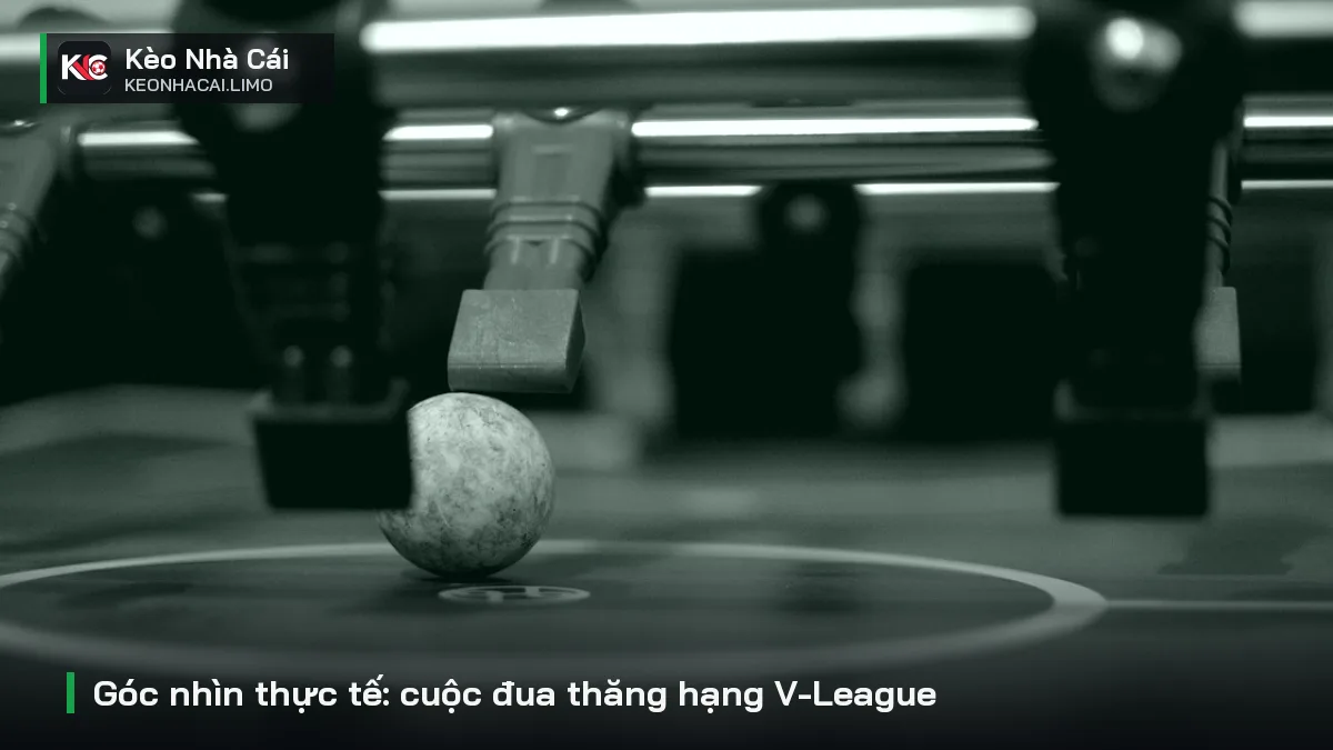 Góc nhìn thực tế: cuộc đua thăng hạng V-League