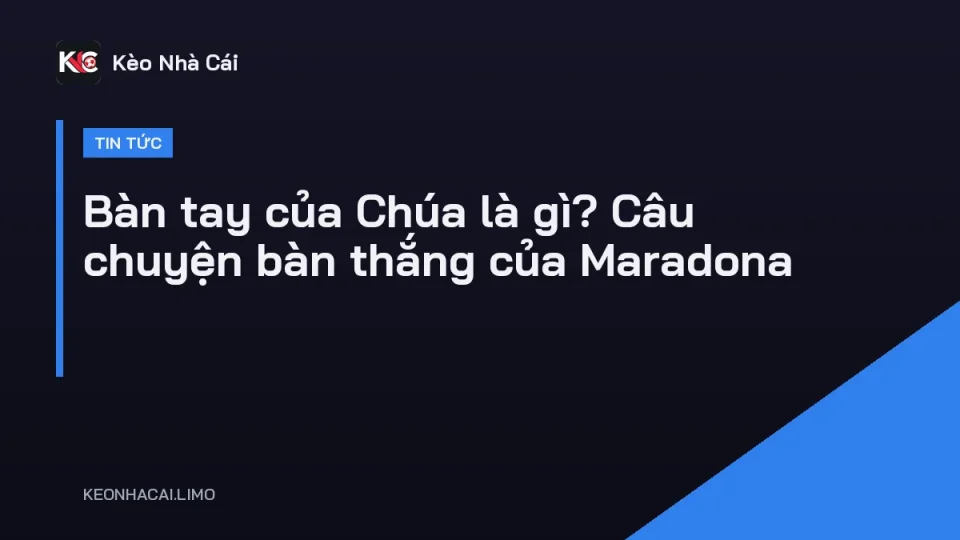 Maradona nhảy lên đánh bóng bằng tay trước thủ môn Shilton năm 1986