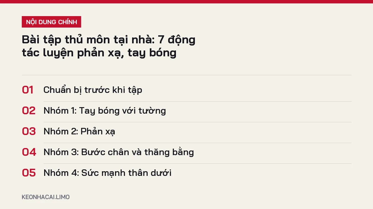 Tóm tắt nội dung bài tập thủ môn tại nhà, 5 ý chính cần biết